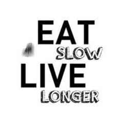 Eat slow live longer (Anti schrokbakken)